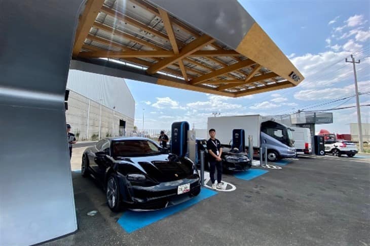 Inauguran en México la estación de carga más veloz del mundo para autos eléctricos