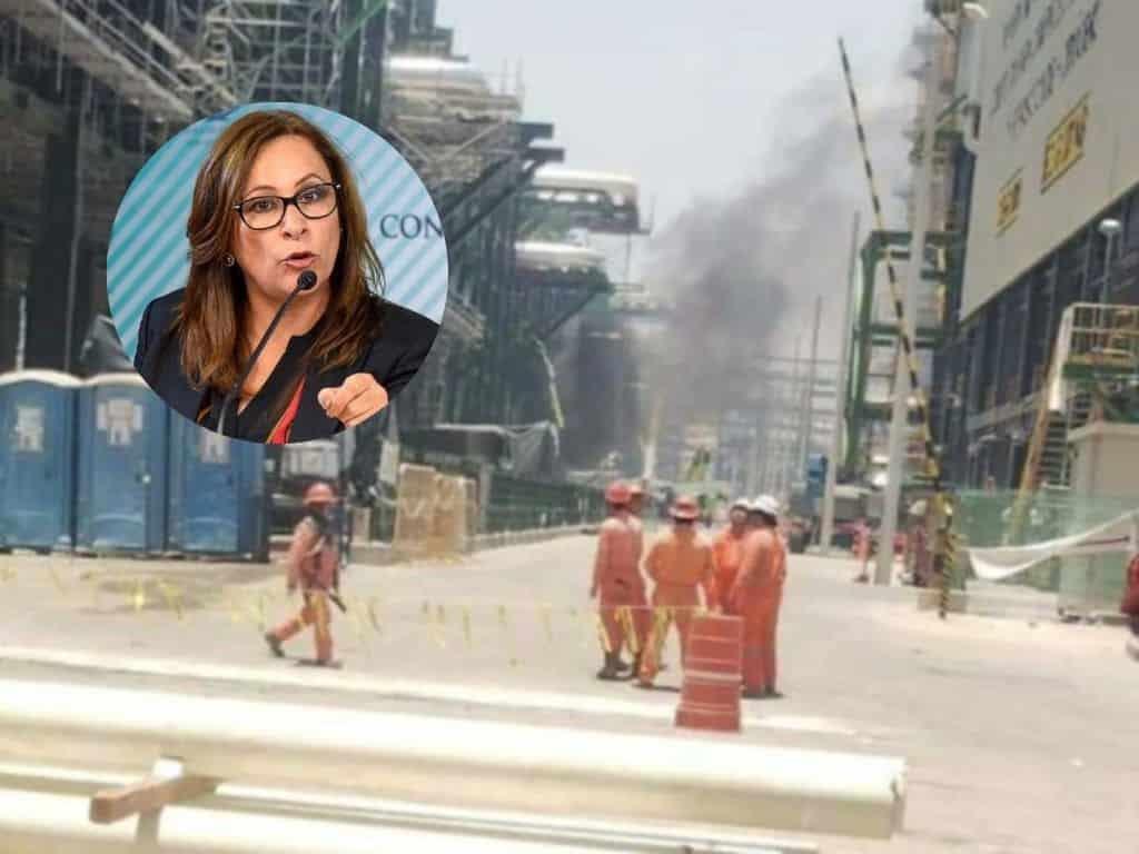 Accidente en Dos Bocas no atrasará arranque de refinería: Rocío Nahle