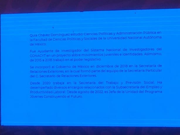 AMLO designa a Quiahuitl Chávez Domínguez como la nueva subsecretaria del Trabajo