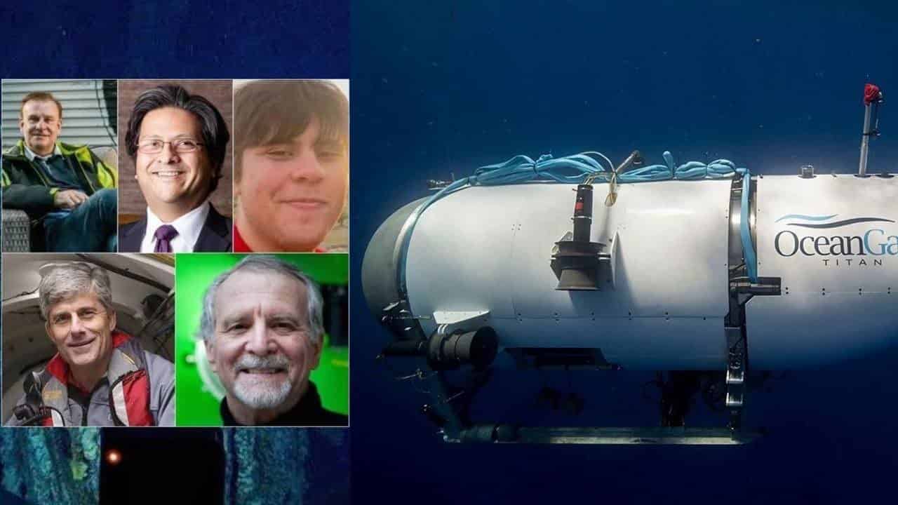 OceanGate da por muertos a cinco pasajeros del submarino Titán