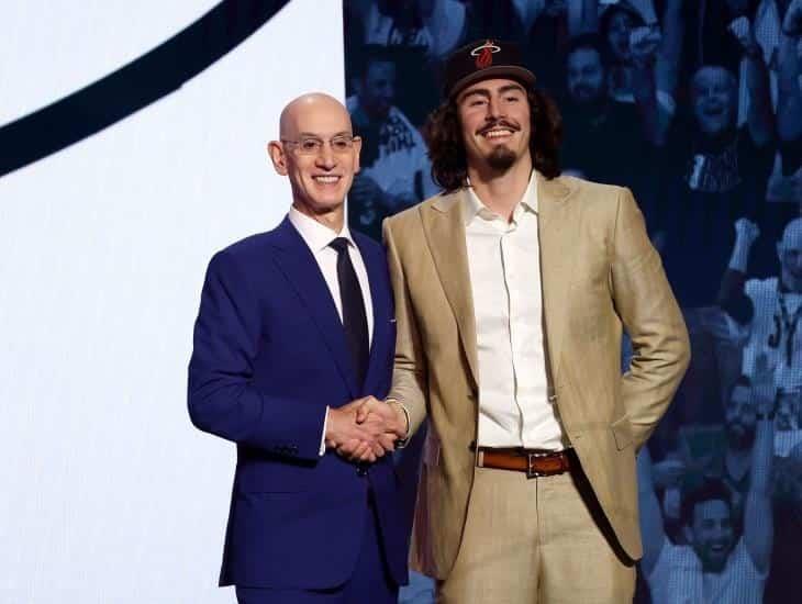 El mexicano Jaime Jaquez Jr es elegido por Miami Heat en el NBA Draft