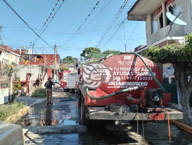 Incendio de vivienda en Córdoba genera fuerte movilización