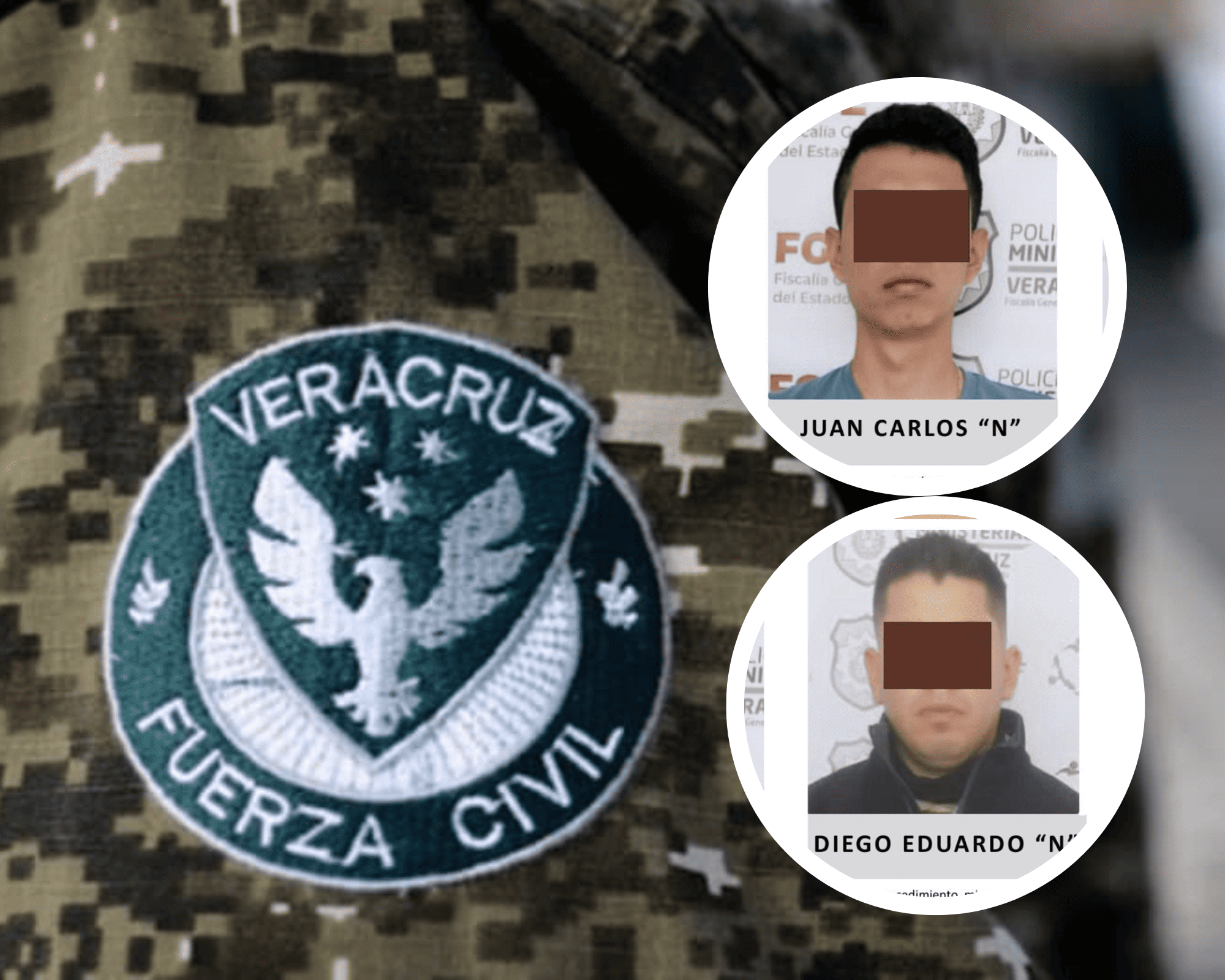 Imputan a policías de la Fuerza Civil de Veracruz por desaparición forzada