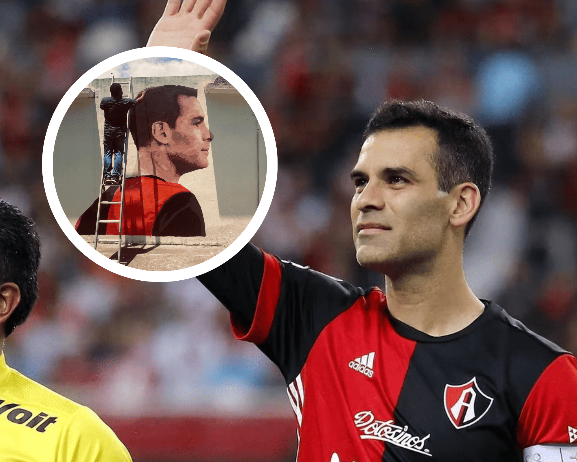 ¿Mural de Rafa Márquez en Veracruz? Artista realiza homenaje; exfutbolista reacciona en redes