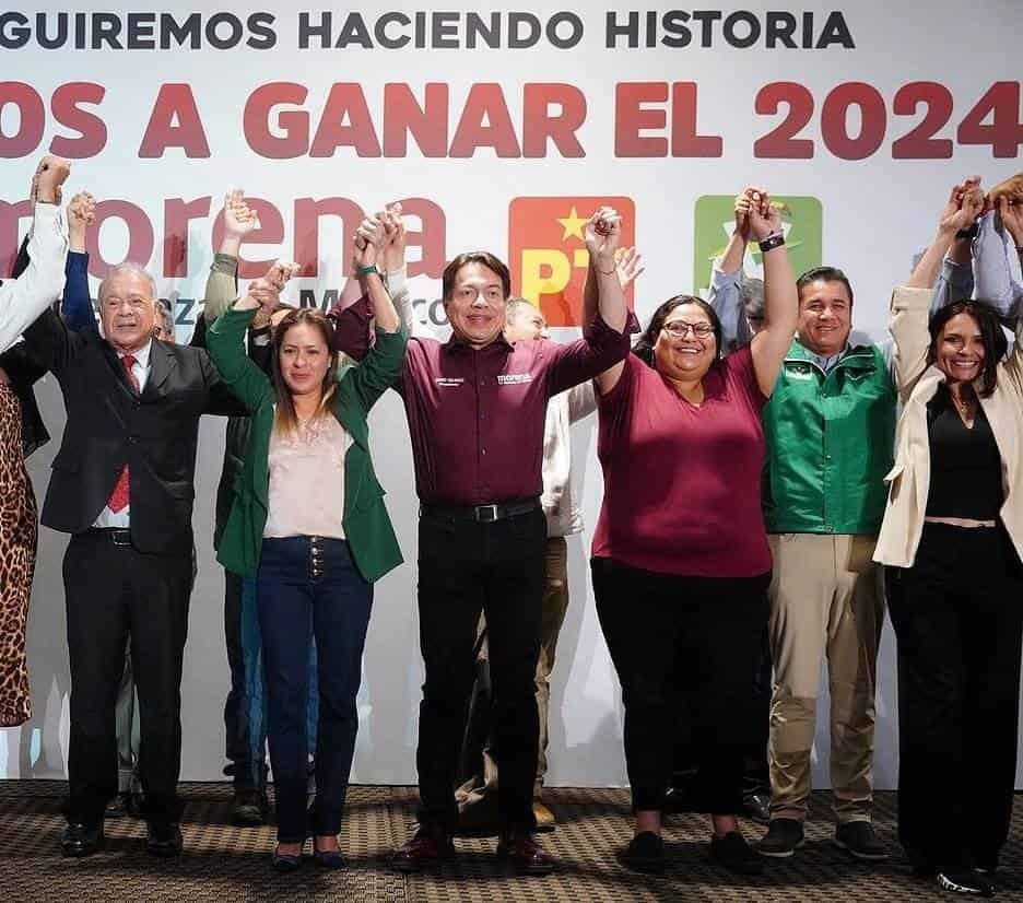 “Oposición está en la lona”, afirma Mario Delgado en carrera por la Presidencia