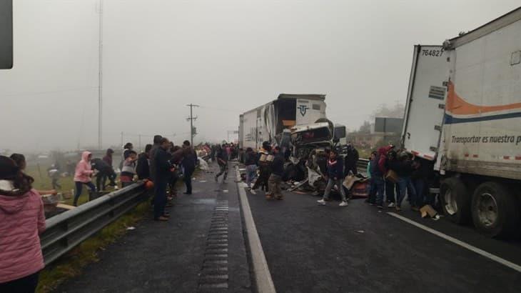 Accidentes carreteros en el Puente de Las Sillas dejaron solo daños materiales