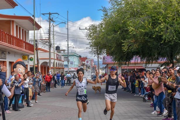 Fiesta deportiva en Carrera de Perote