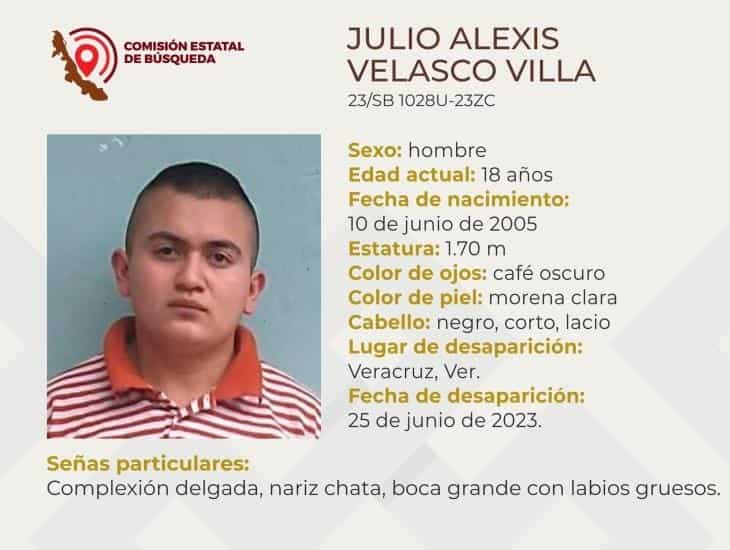 Desaparece joven en calles de Veracruz; urge su localización