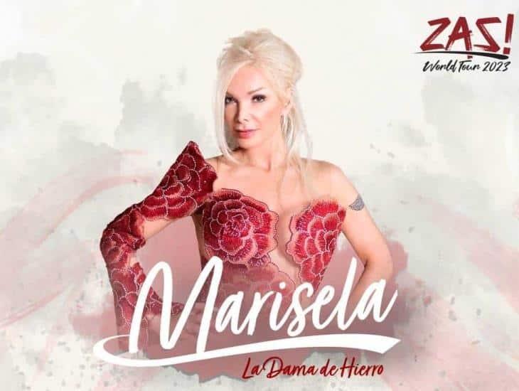 Marisela anuncia shows en Xalapa y Orizaba