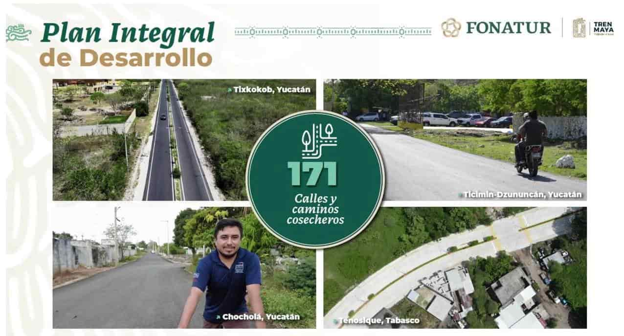 Fonatur informa avances de obras de infraestructura del Tren Maya