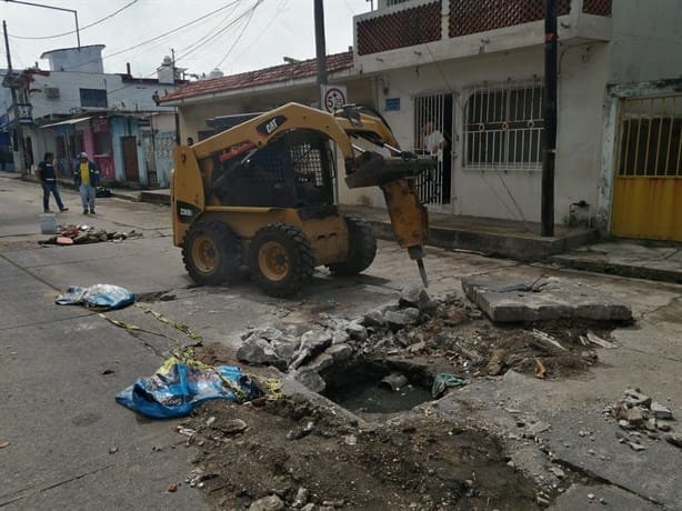 Peticiones fueron escuchadas; arrancan trabajos de reparación en General Anaya (+Video)