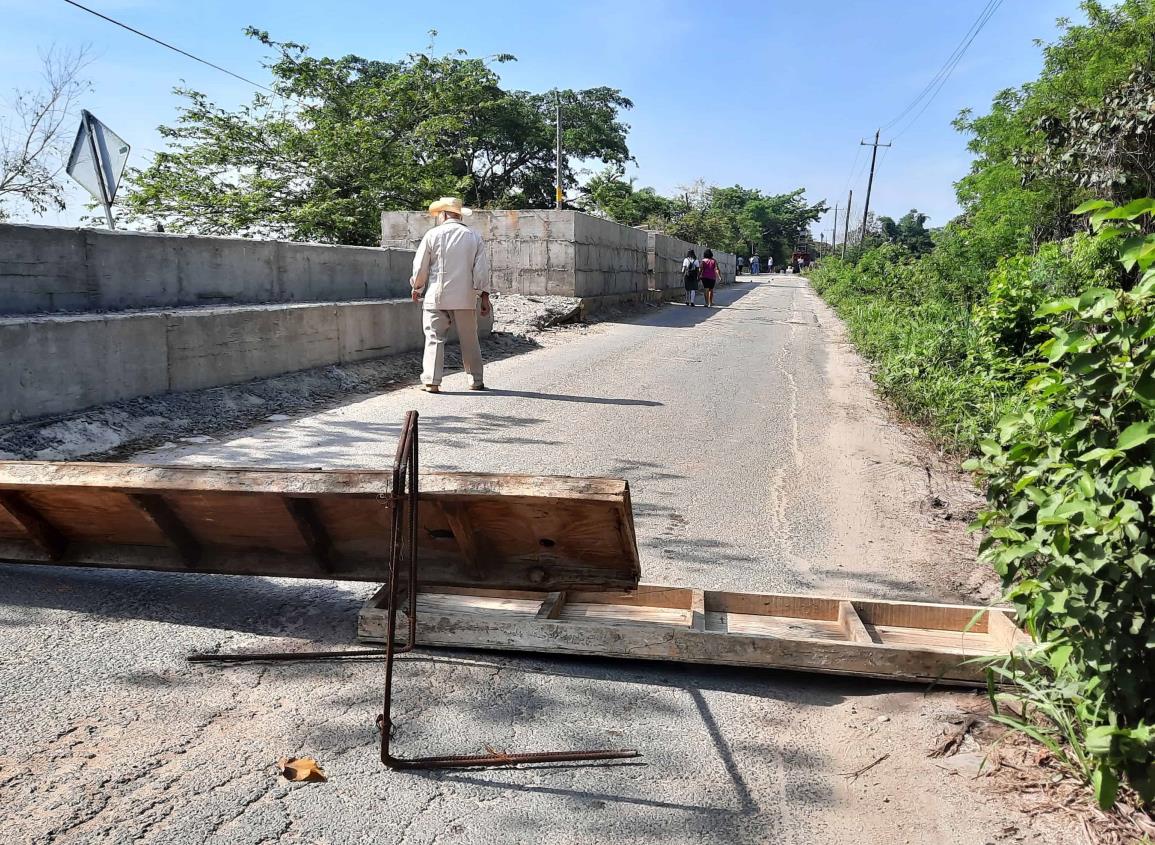 Se cumple un año de haber iniciado la demolición y construcción del puente Los Soldados