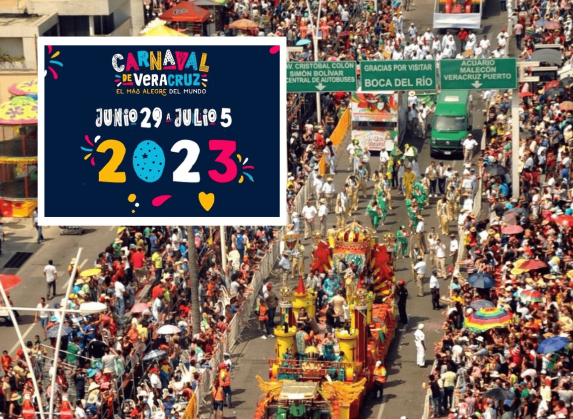 ¿Cuál es el programa del Carnaval de Veracruz?