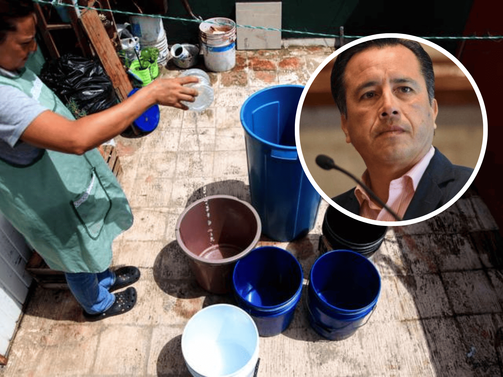 Gobernador de Veracruz amenaza con denunciar a Grupo MAS por escasez de agua