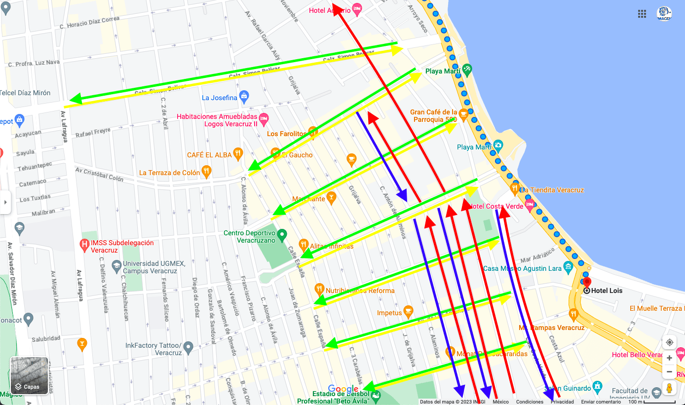 Calles cerradas y vías alternas durante Carnaval de Veracruz 2023