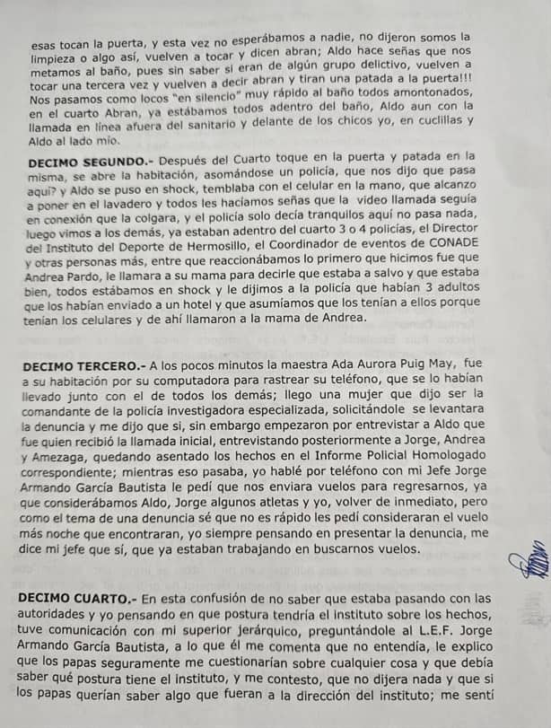 Atletas veracruzanas fueron secuestradas en Sonora; IVD trató de ocultarlo