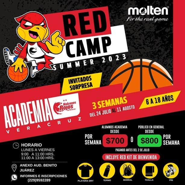 Invitan a jóvenes a campamento de verano Red Camp