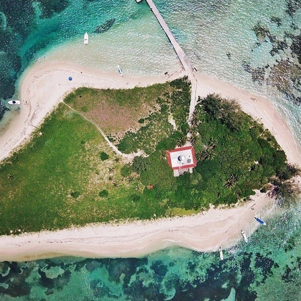 La isla de Enmedio en Veracruz, un espacio de belleza natural; aquí te decimos cómo llegar