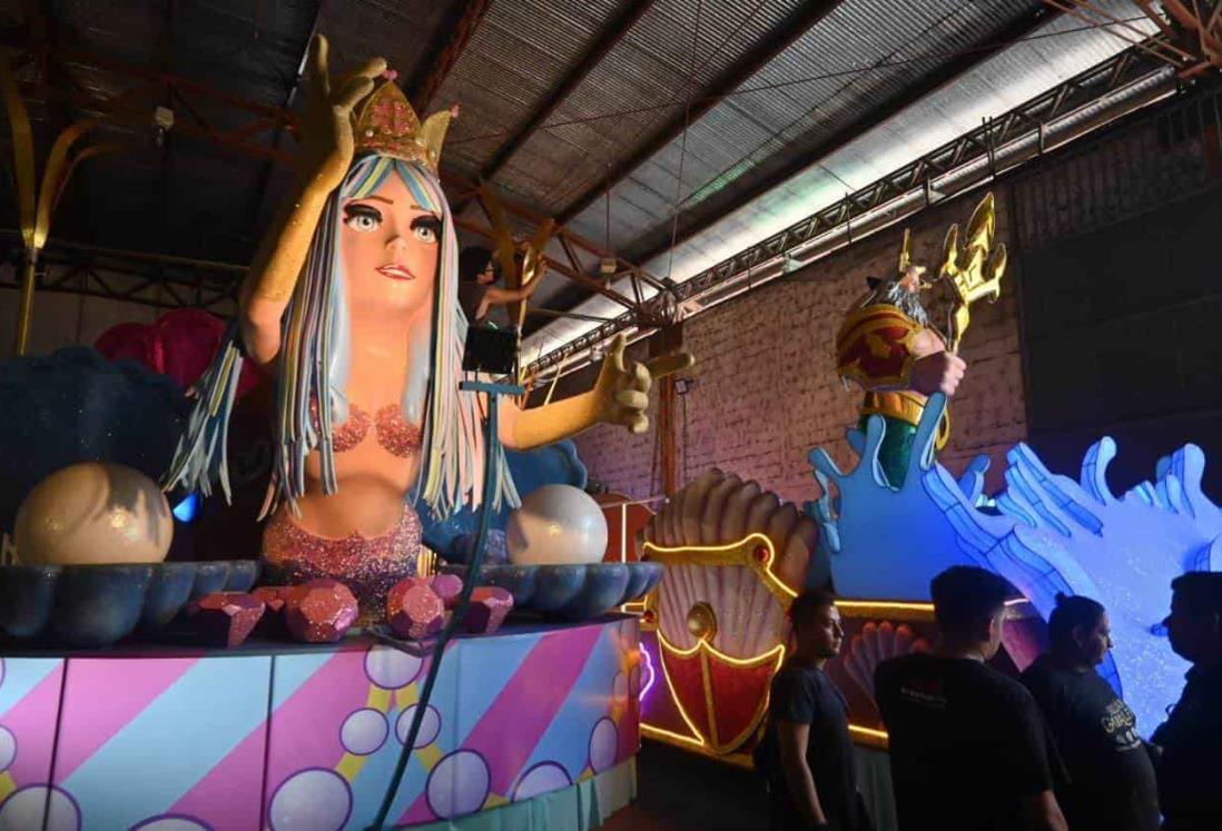 Estos son los carros alegóricos del Carnaval de Veracruz 2023