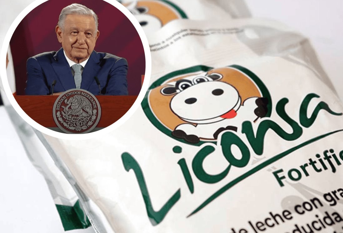 Abasto de productos está garantizado en Liconsa y Diconsa, afirma AMLO