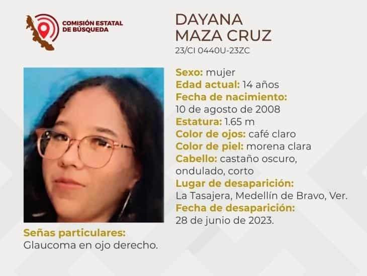 Desaparece niña de 14 años en Medellín de Bravo; urge su localización