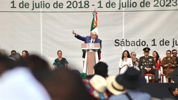 AMLO celebra quinto año de triunfo electoral con mensaje al pueblo