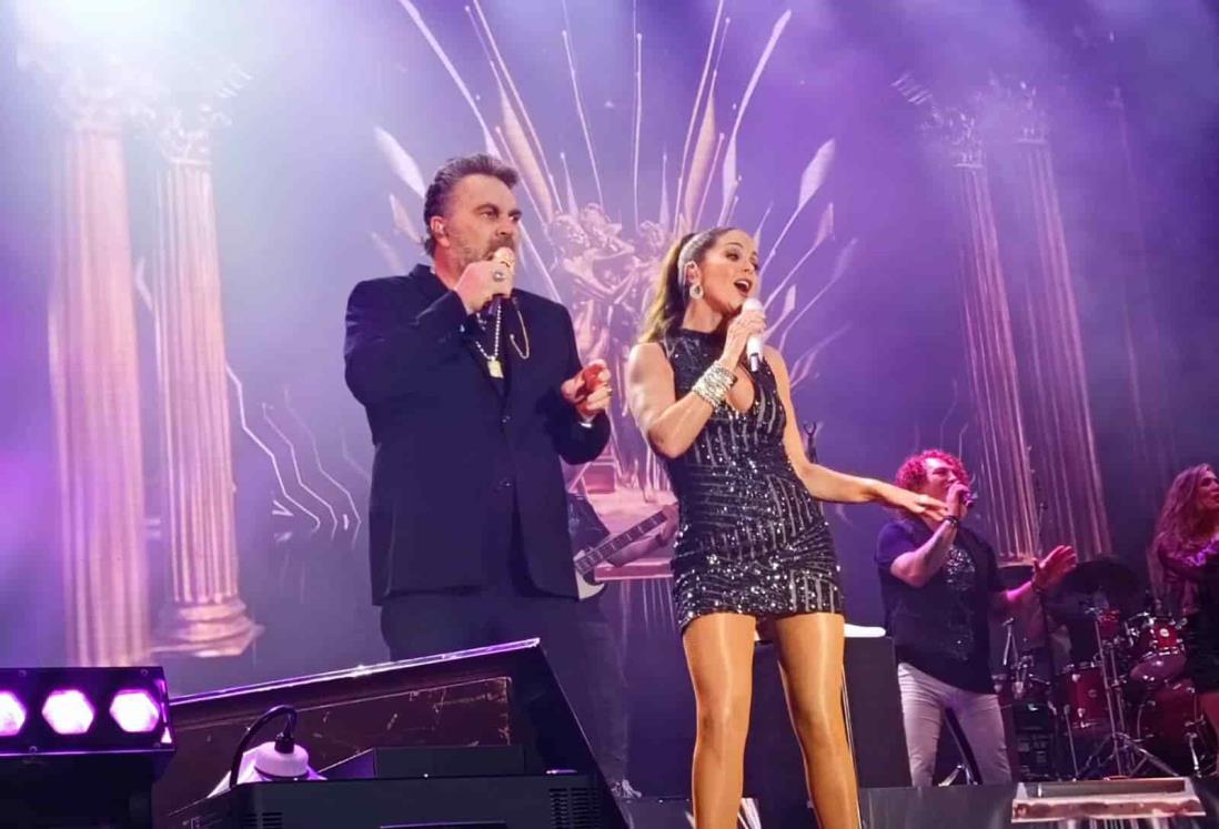 Lucero y Mijares iluminan la macroplaza en el segundo concierto masivo del Carnaval de Veracruz 2023