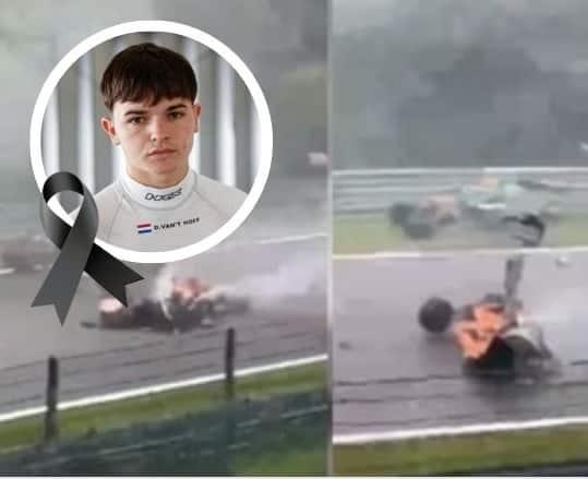 ¿Quién es Dilano vant Hoff?, el piloto de 18 años que murió en el circuito de Spa