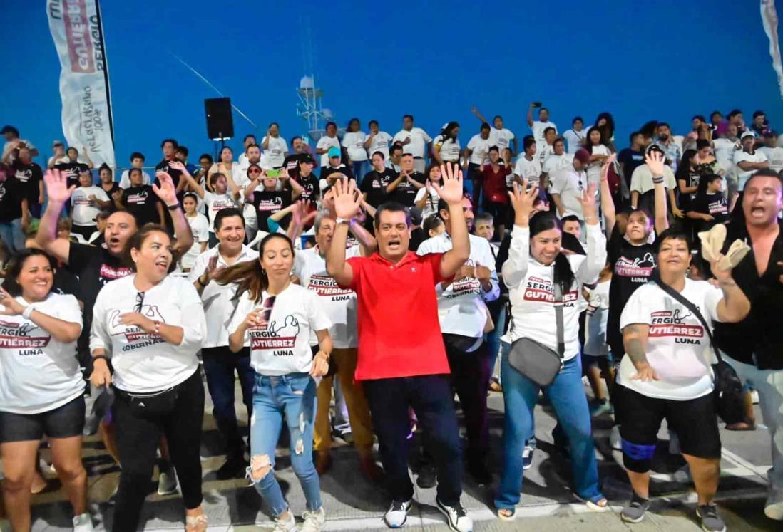 Sergio Gutiérrez disfruta del Carnaval de Veracruz