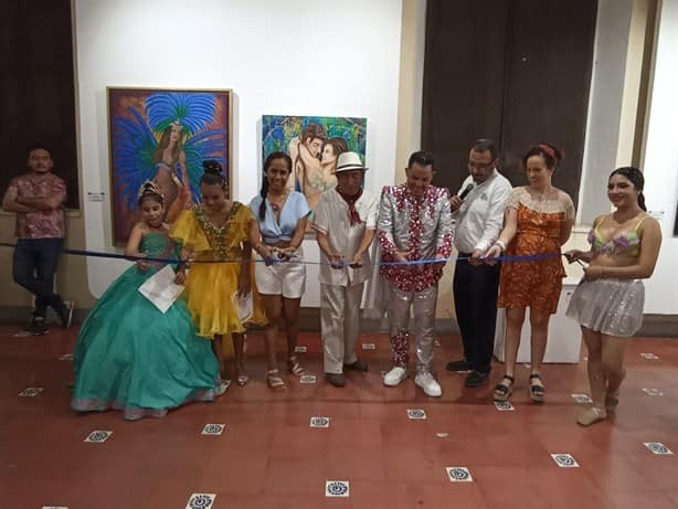 Artistas veracruzanos engalanaron la exposición colectiva ‘Alegoría Carnestolenda’