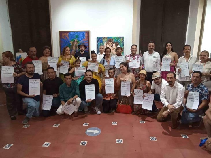 Artistas veracruzanos engalanaron la exposición colectiva ‘Alegoría Carnestolenda’