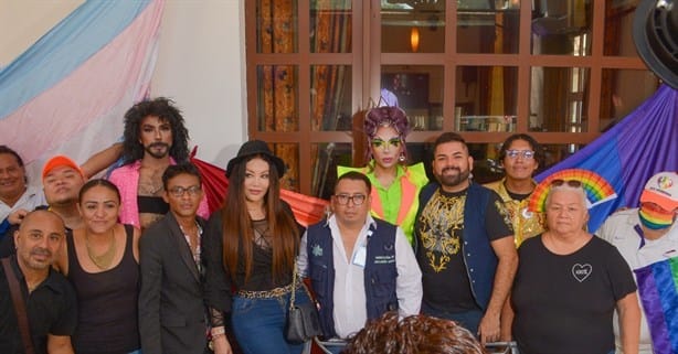 Presentan a los reyes de la XII Marcha de la Diversidad LGBTQ+ Veracruz-Boca del Río 