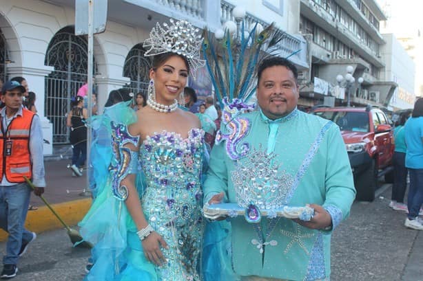 Reyes del Carnaval de Veracruz 2023 vivieron velada majestuosa de coronación