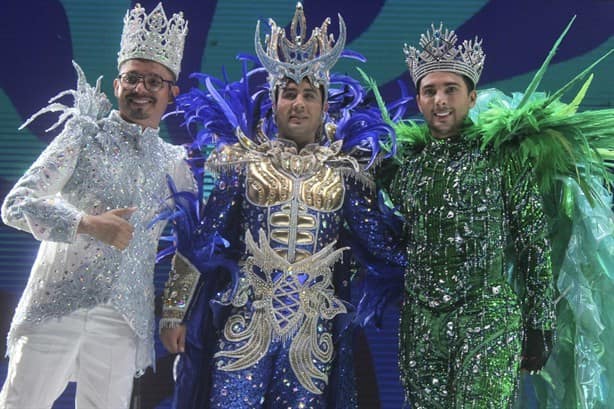 Reyes del Carnaval de Veracruz 2023 vivieron velada majestuosa de coronación