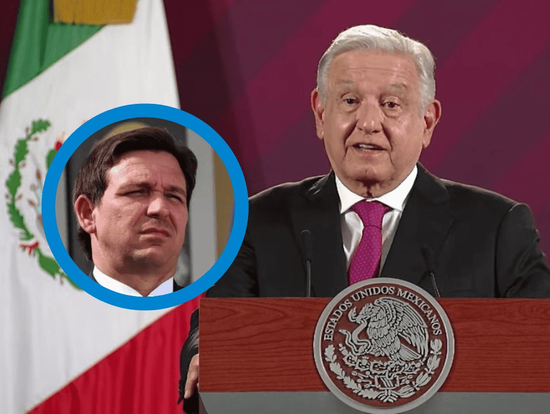 Ni un voto a Ron DesSantis: AMLO se lanza contra gobernador de Florida