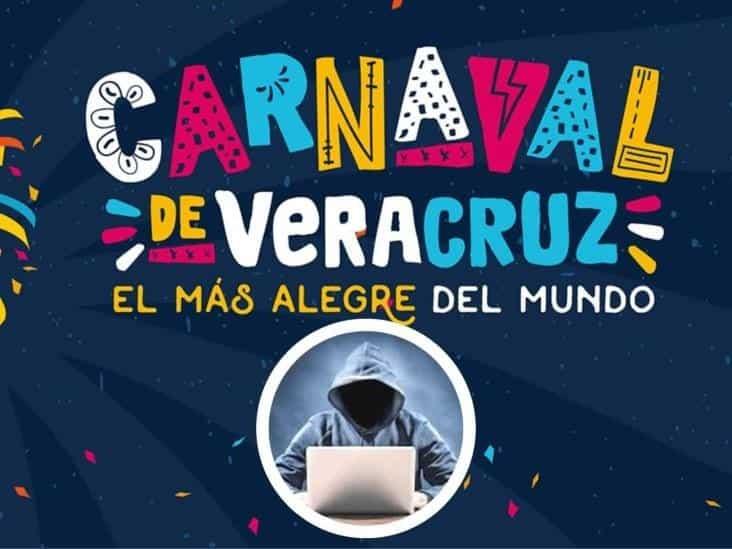 Los “Reyes” del hacker se apropian de la página del Carnaval de Veracruz 2023