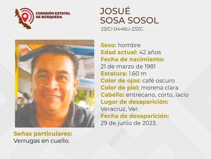 Buscan a Josué en la ciudad de Veracruz, lleva desaparecido 5 días