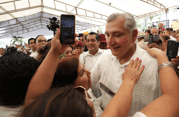 AMLO ha cumplido el 99% de sus promesas, destaca Adán Augusto en Veracruz