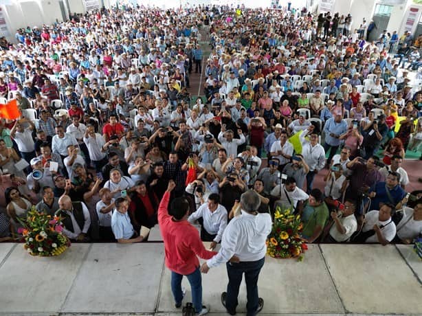 Enorme respaldo en Martínez de la Torre para Adán Augusto: Sergio Gutiérrez Luna