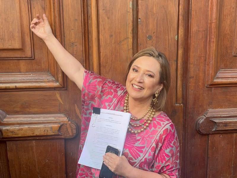 Xóchitl usada del mexicano por la oposición