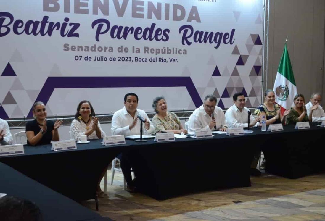 Beatriz Paredes admite tener buenas alianzas para logar la candidatura a la Presidencia