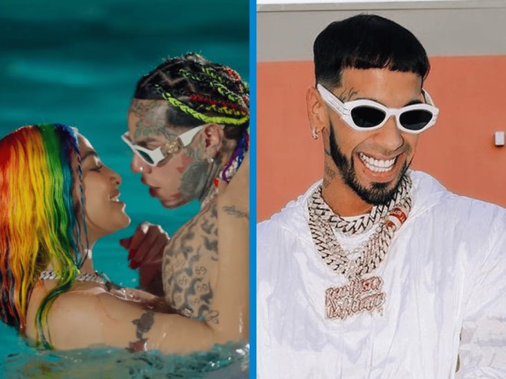 6ix9ine y Anuel protagonizan escándalo en redes sociales