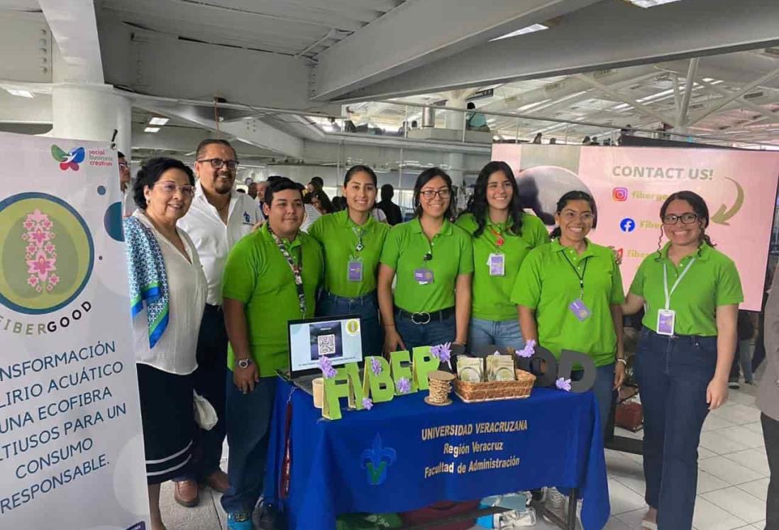 Ganan estudiantes de la UV concurso internacional con el lirio acuático