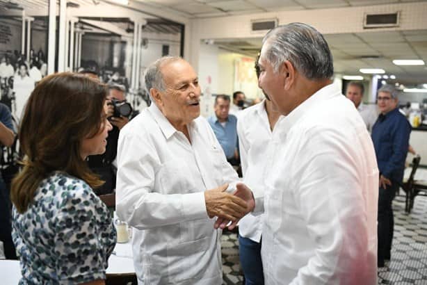 Adán Augusto López se reúne con empresarios de la comunicación en Veracruz | VIDEO