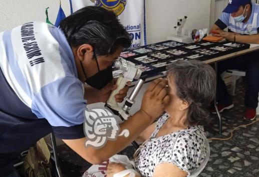 En Poza Rica, va Club de Leones por clínica oftalmológica y de diabetes | VIDEO