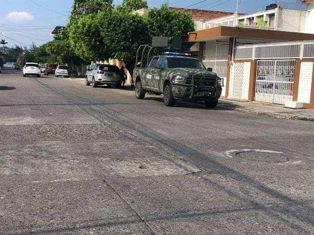 Movilización policiaca por persecución y asesinato de joven en Cazones de Herrera