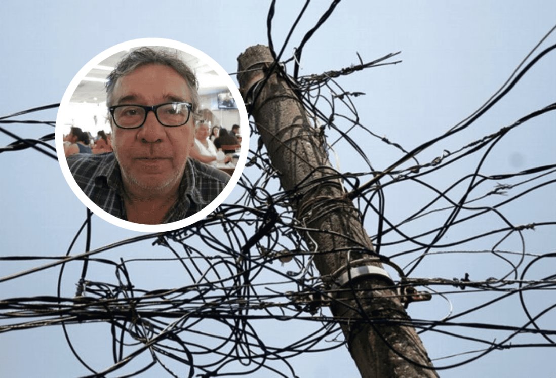 Veracruzanos se “cuelgan” de las líneas y colapsan la red eléctrica en Veracruz