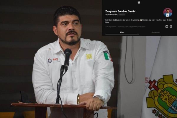 Titular de la SEV se suma a nueva red social Threads