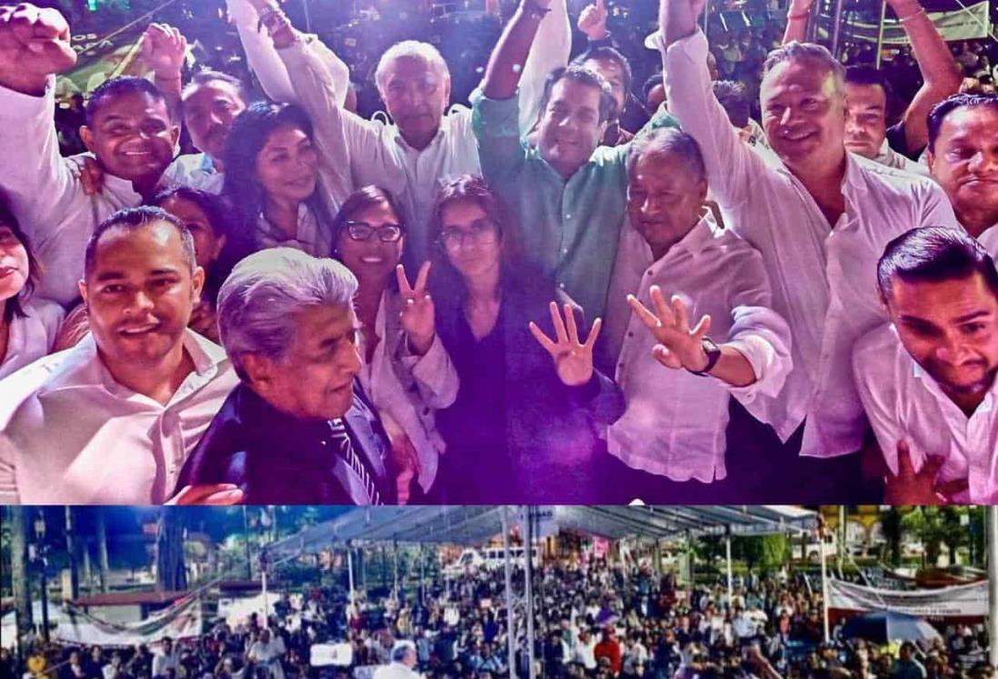 Adán Presidente; Sergio Gobernador coro que sacude Xalapa
