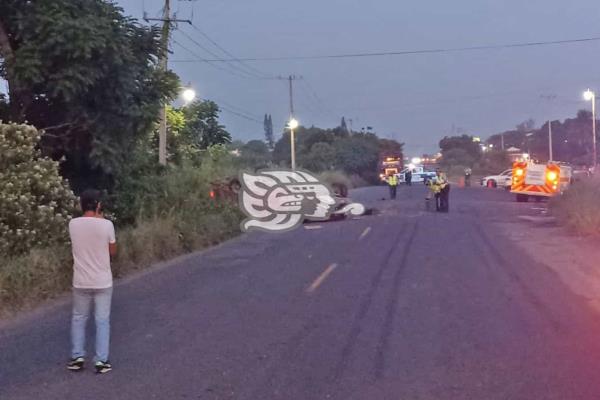 Fatal accidente en la Amozoc-Nautla